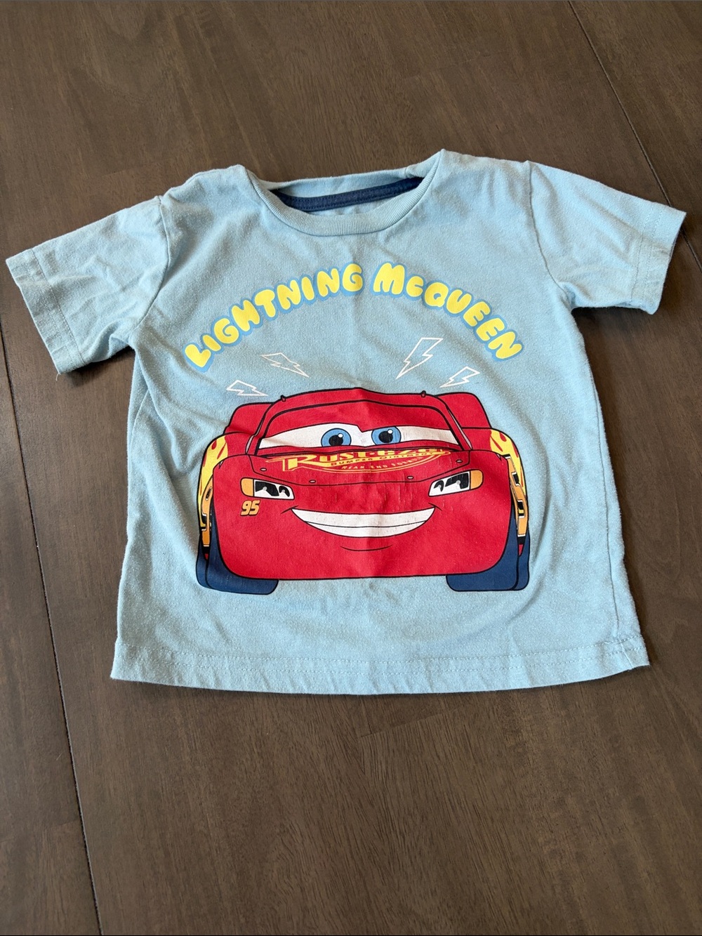 Disney Cars Graphic Tee Set - Red, Light Blue, Orange - Picture 3 of 5